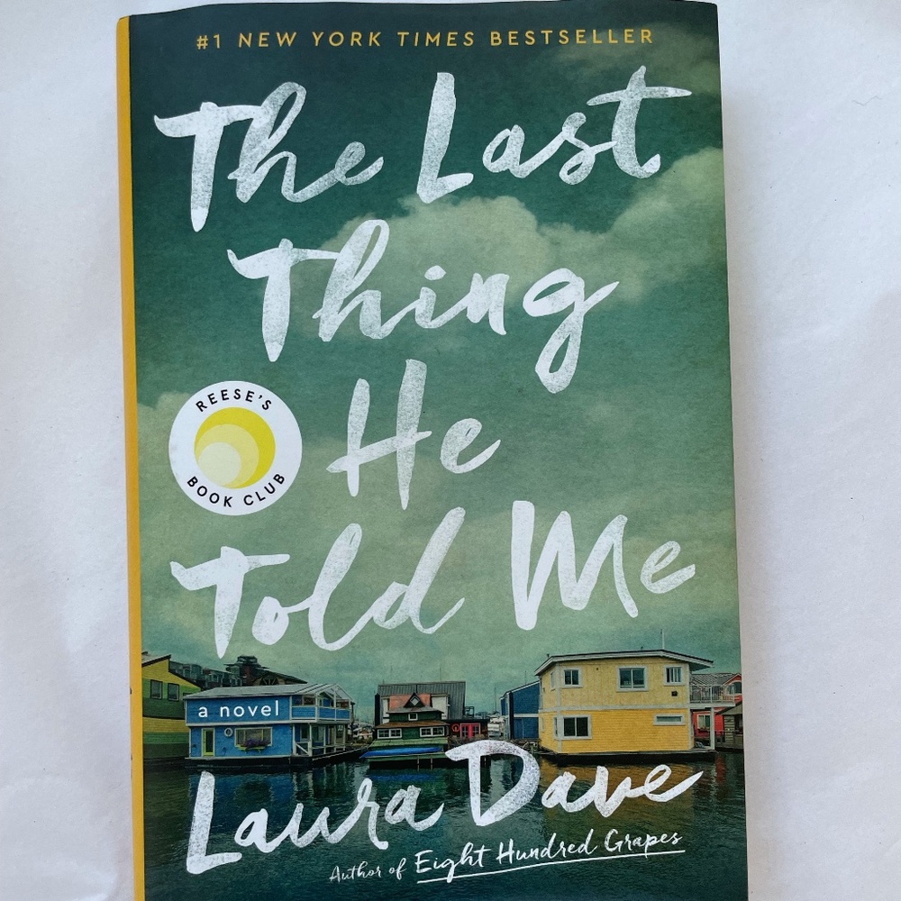Reese Witherspoon Book Club - The Last thing He Told Me Hardback - Like New!
